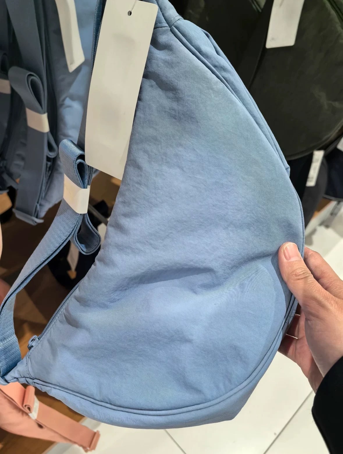 Crescent Nylon Sling Crossbody Bag photo 4