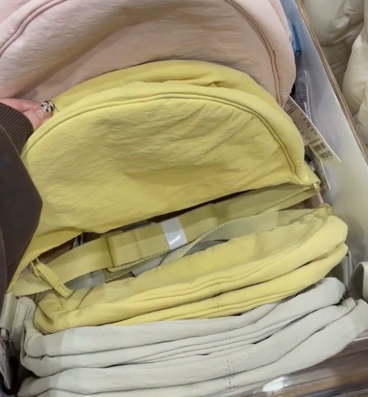 Crescent Nylon Sling Crossbody Bag photo 3