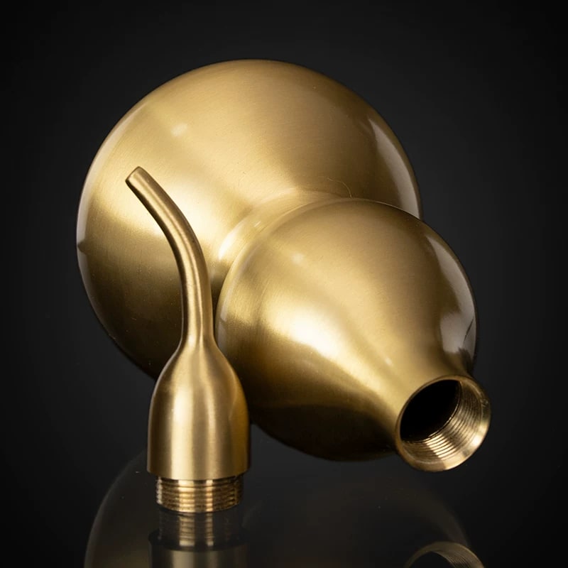 Pure Brass Gourd Ornament - Chinese Style Wealth Decor — Home & Furniture on G+ Market