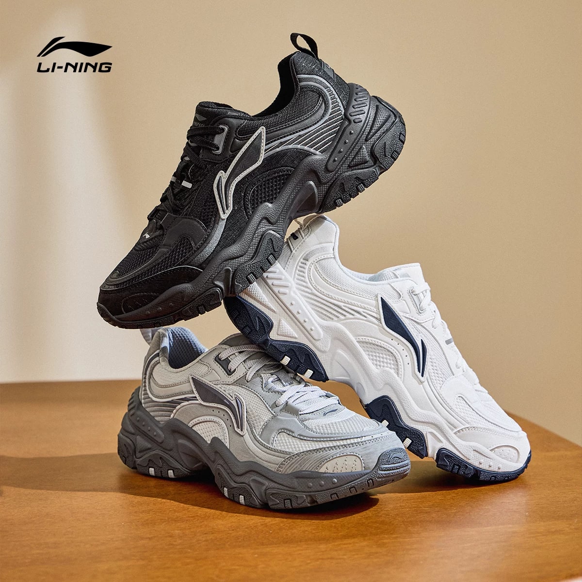 Li-Ning Hong Tang Retro Chunky Trainer photo 5