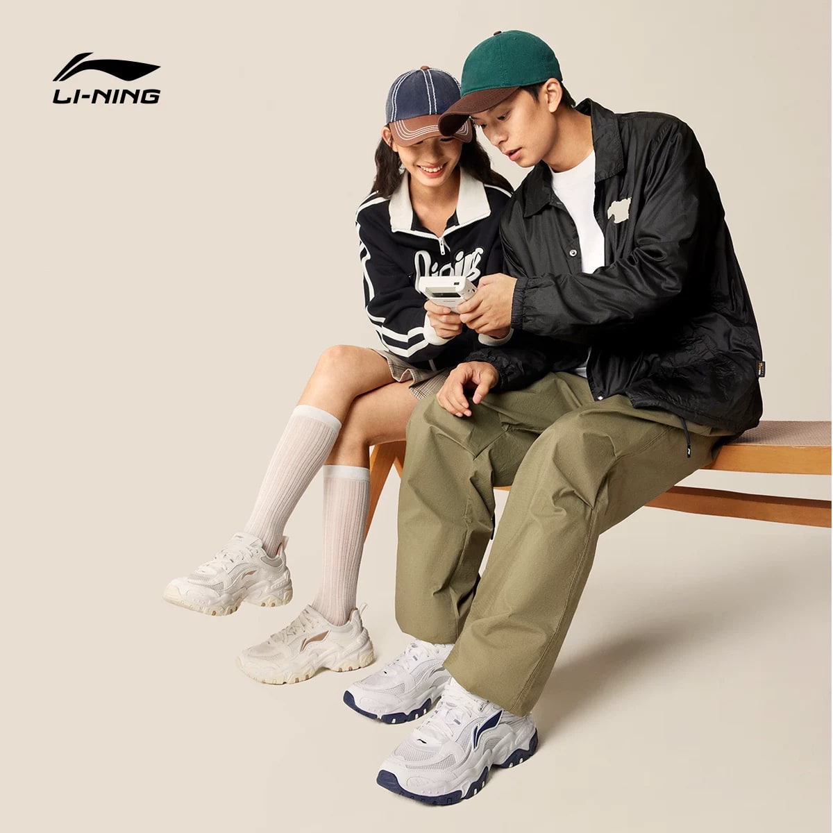 Li-Ning Hong Tang Retro Chunky Trainer photo 6
