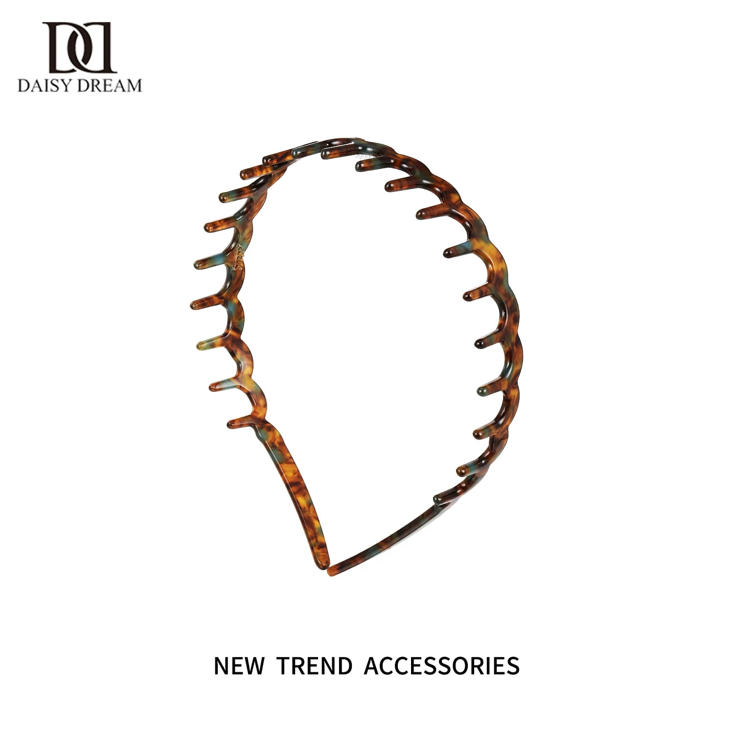 Wave-Tooth Acetate Hair Band — Fashion on G+ Market
