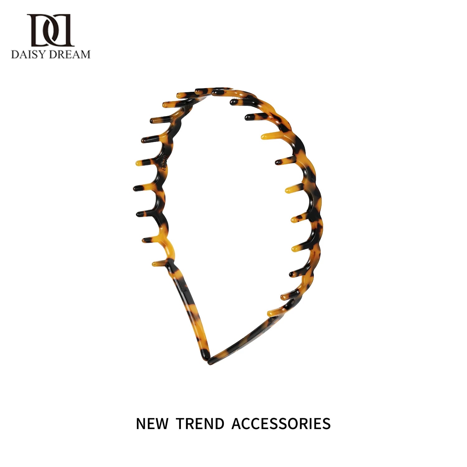 Wave-Tooth Acetate Hair Band photo 2