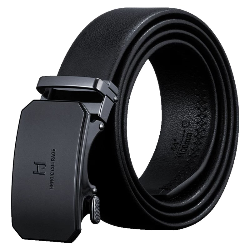 HLA Men's Full-Grain Leather Belt — Fashion on G+ Market