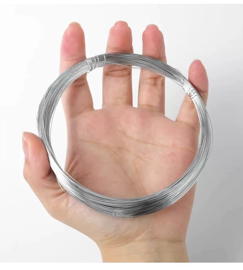 Galvanised Rust-Proof Craft Wire for Floristry and DIY photo 2