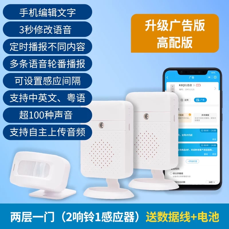 Shop Entry Motion Sensor with Custom Voice Announcer photo 6