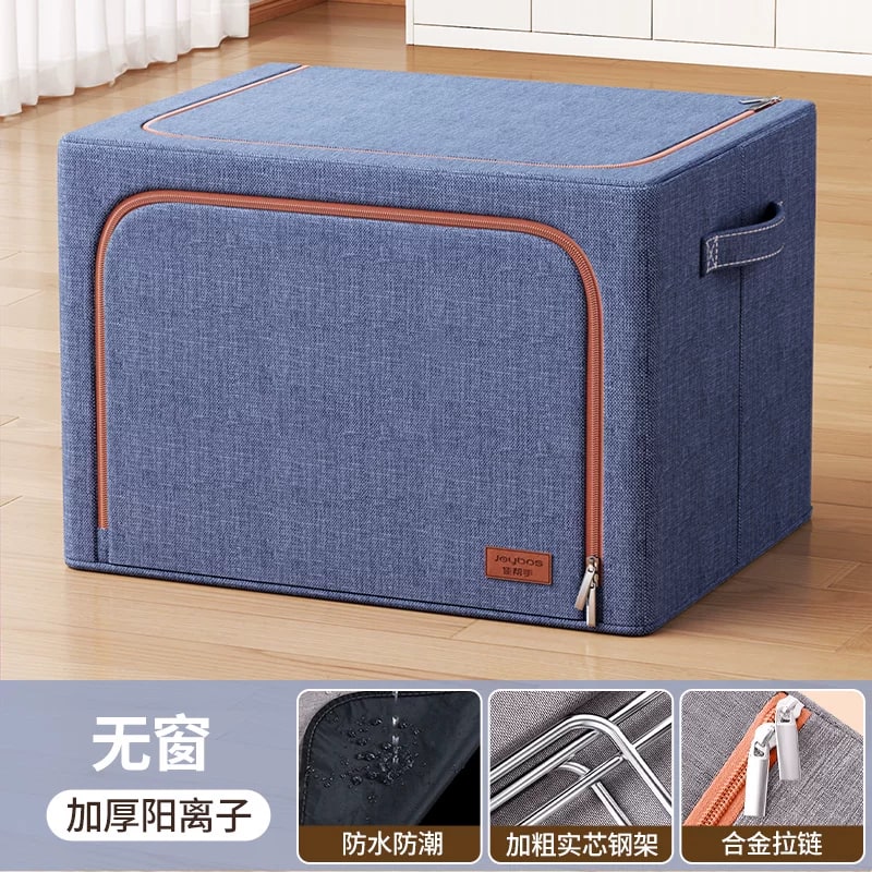 Foldable Fabric Storage Box for Clothes and Bedding photo 2