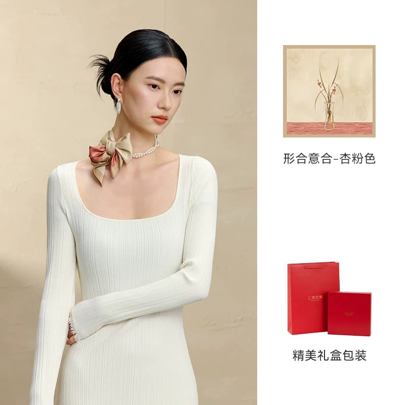 Shanghai Story Pure Mulberry Silk Printed Scarf photo 6