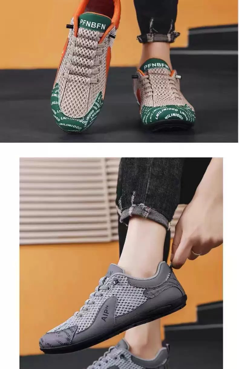 PAOLO DUFFERIN Men's Breathable Mesh Slip-On Casual Shoes photo 6