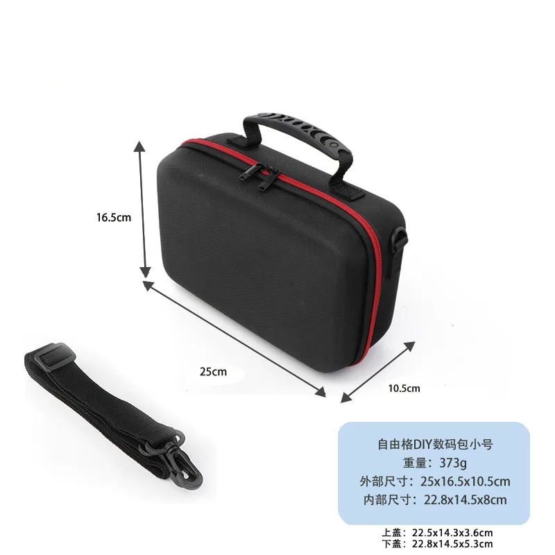 Customisable Hard-Shell Storage Case with Pick-and-Pluck Fo…
