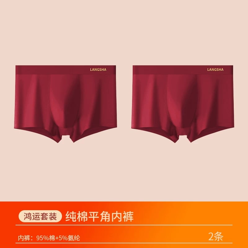 Langsha Men's Cotton Brief and Sock Gift Set photo 2