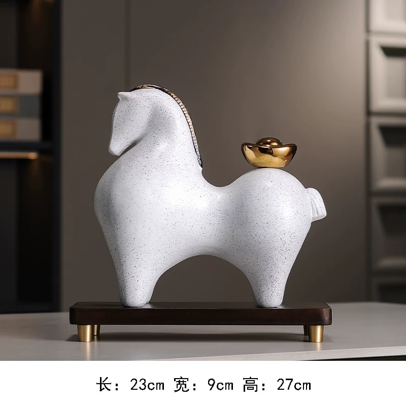 Creative Ceramic Deer Ornaments Nordic Style Home Decor photo 6