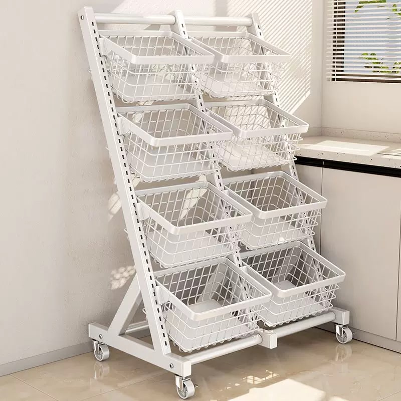 Multi-Layer Rolling Storage Cart with Baskets — Home & Furniture on G+ Market