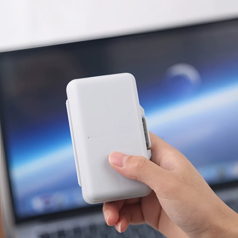 Portable USB Flash Drive Storage Box - Multi-Compartment Organizer photo 6