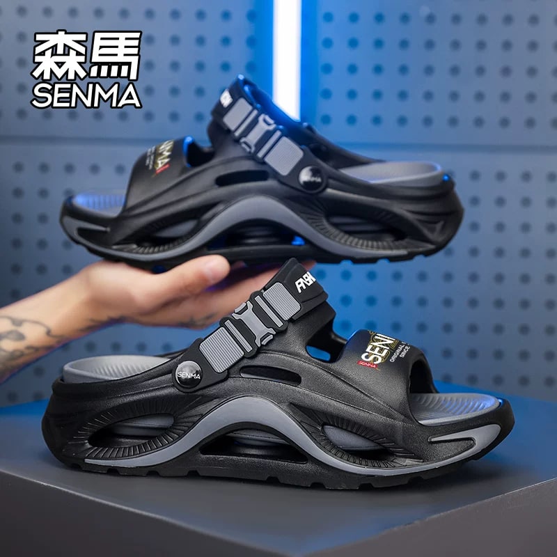 SENMA Mens Thick-Sole Sport Sandals photo 4