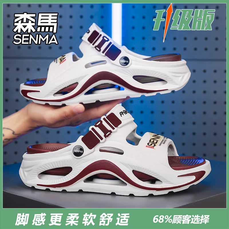 SENMA Mens Thick-Sole Sport Sandals photo 5