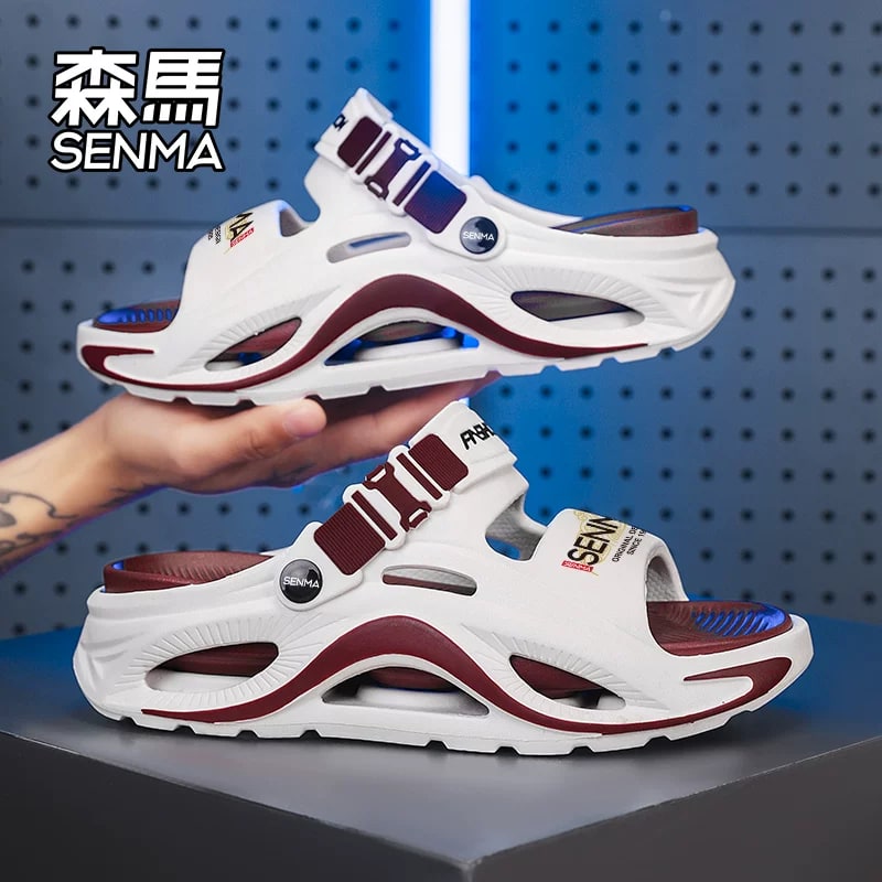 SENMA Mens Thick-Sole Sport Sandals — Fashion on G+ Market