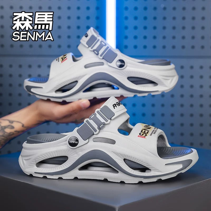 SENMA Mens Thick-Sole Sport Sandals photo 3