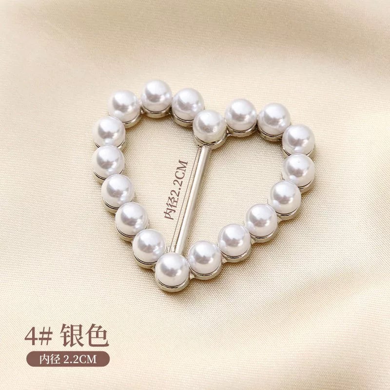 Elegant Scarf Buckle Shirt Hem T-Shirt Knot Clip Brooch photo 4