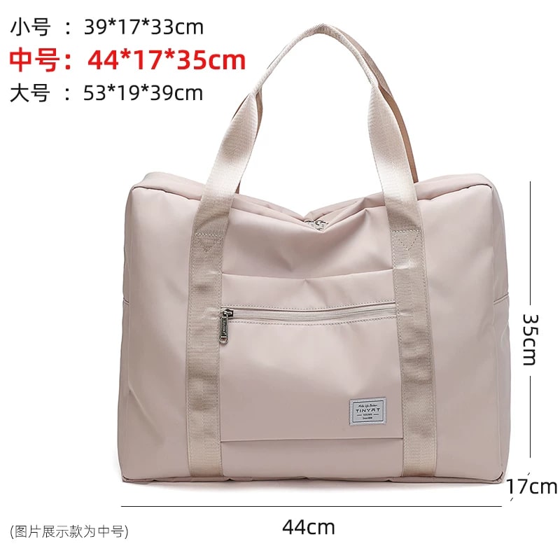 TINYAT Foldable Travel Duffel Bag, Cabin Size photo 3