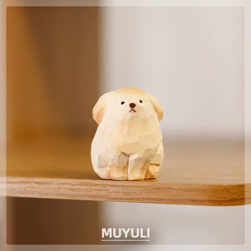 MUYULI Hand-Carved Wooden Animal Ornaments photo 2