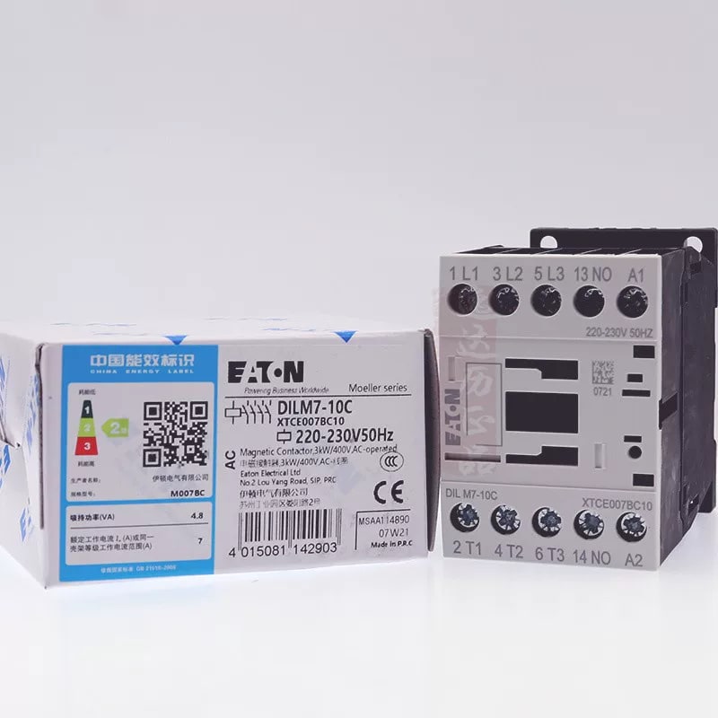 EATON Moeller DILM7-10C AC Contactor 220-230V 50HZ XTCE007BC10 photo 5