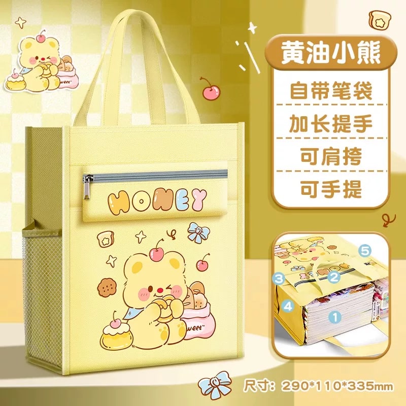 Children's Canvas Tote Bag for School and Tutoring photo 5