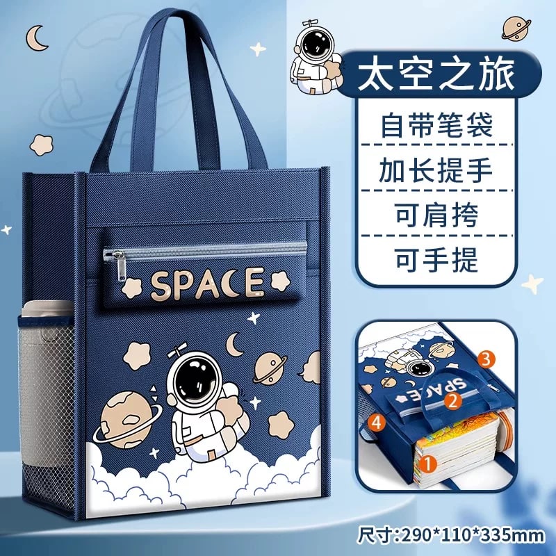 Children's Canvas Tote Bag for School and Tutoring photo 6