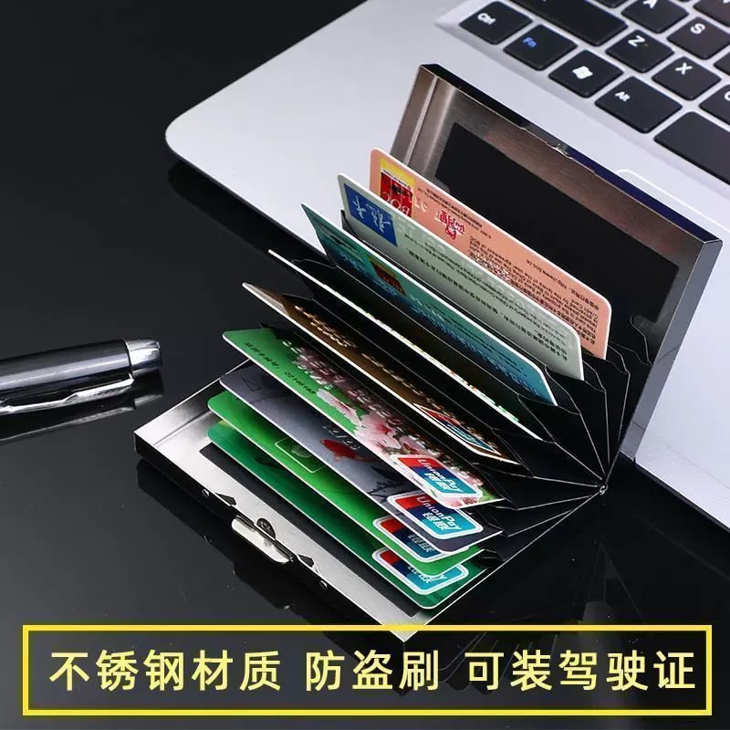 Stainless Steel RFID Card Case photo 5