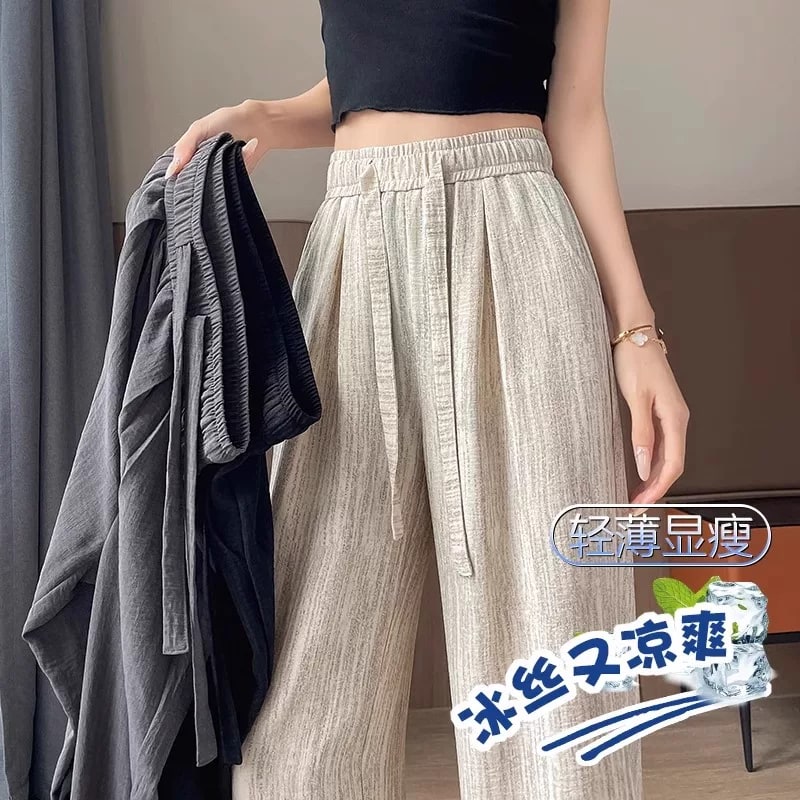 Women's High Waist Wide Leg Trousers photo 6