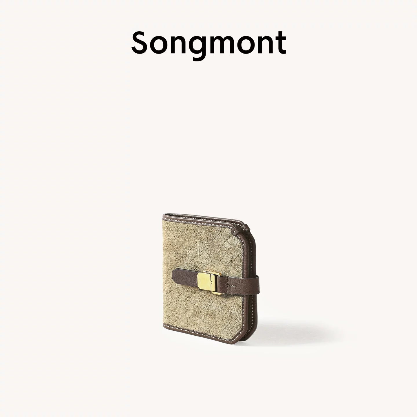 Songmont Suede Bifold Wallet
