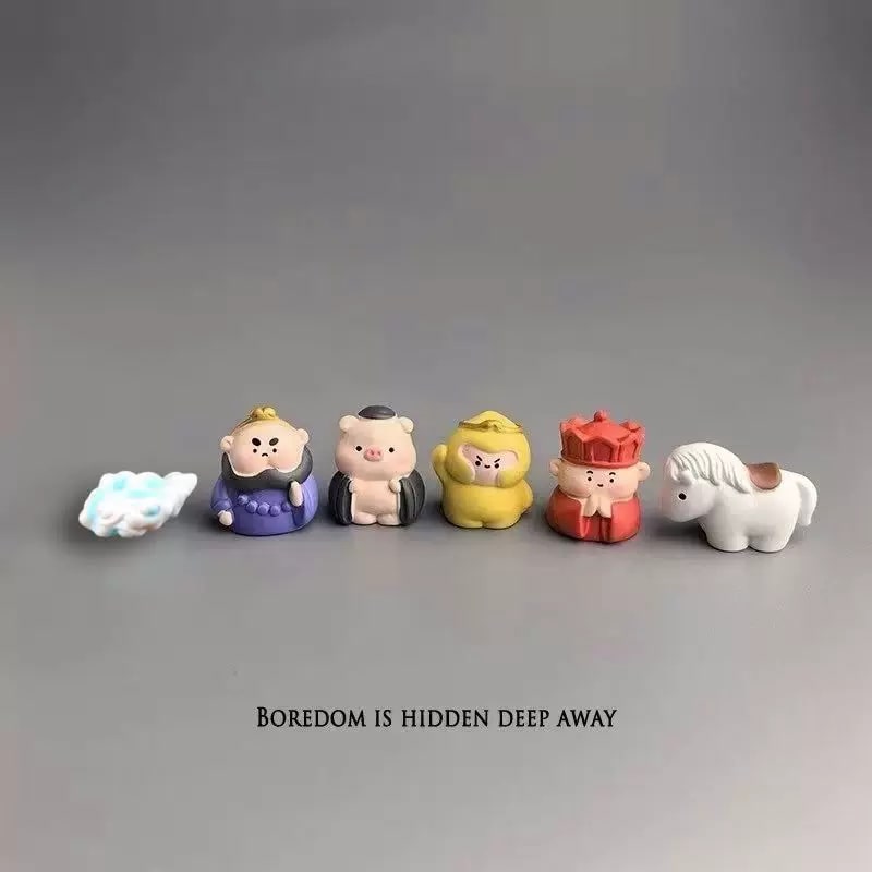 Chibi Pilgrimage Figurine Set, 6 Pieces — All products on G+ Market