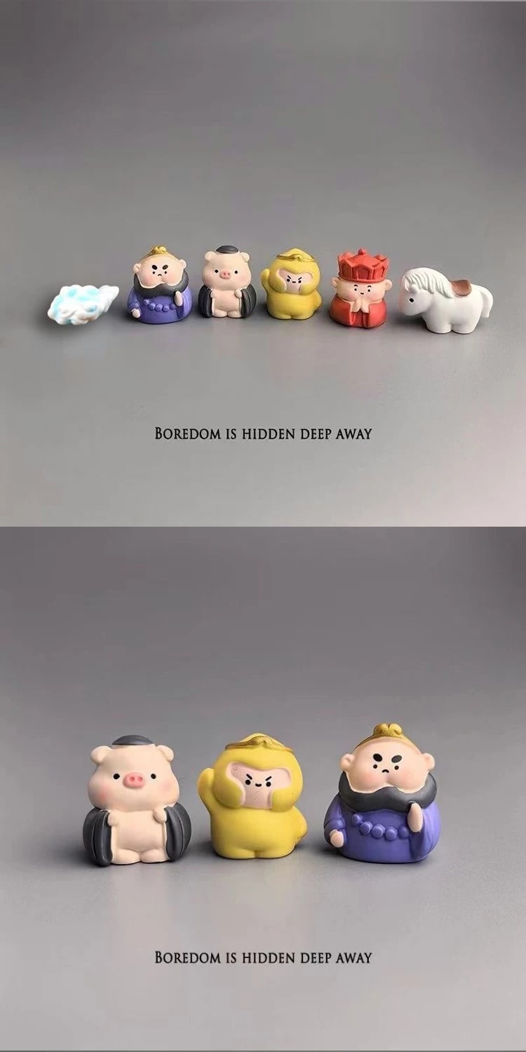Chibi Pilgrimage Figurine Set, 6 Pieces photo 6
