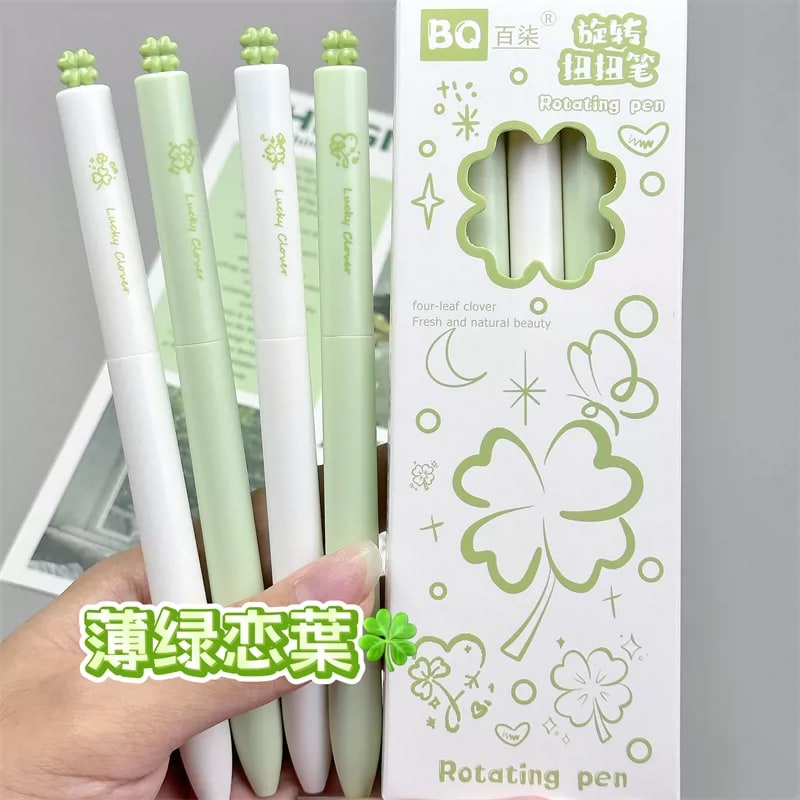 Fresh Green Retractable Gel Pen Set 0.5mm ST Tip photo 2