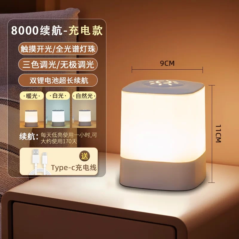 Rechargeable Touch and Remote Bedside Night Light photo 6