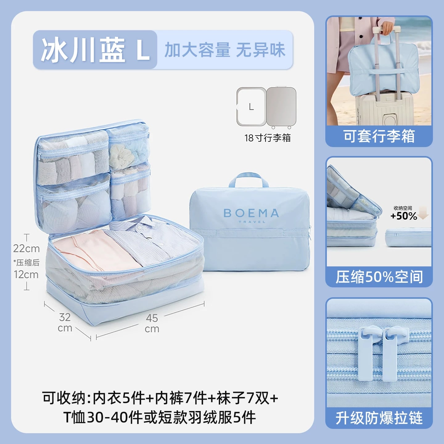 Compression Packing Cubes for Luggage — All products on G+ Market