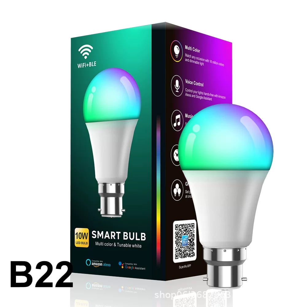 10W Wi-Fi Colour Smart Bulb photo 2