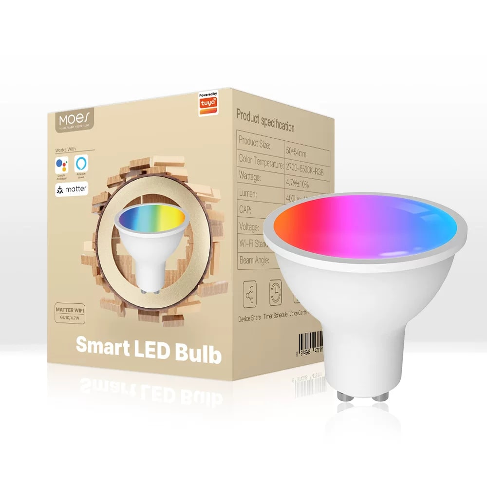 Smart Wi-Fi and Zigbee LED Bulb with Matter Support photo 3