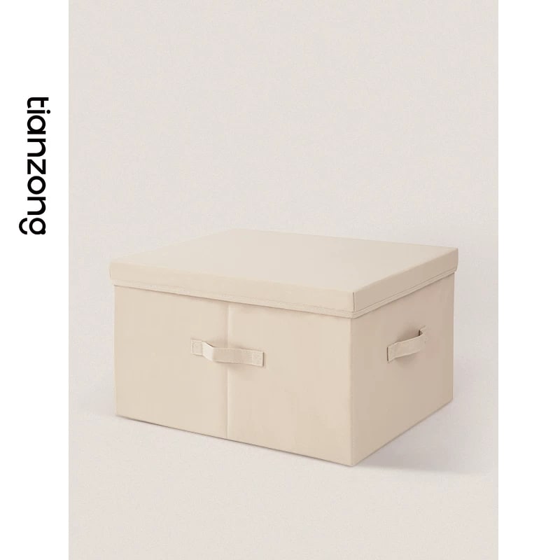 Foldable Fabric Clothes Storage Box with Lid — Home & Furniture on G+ Market