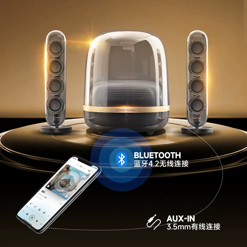 Harman Kardon SoundSticks 4 Bluetooth Speaker System photo 6