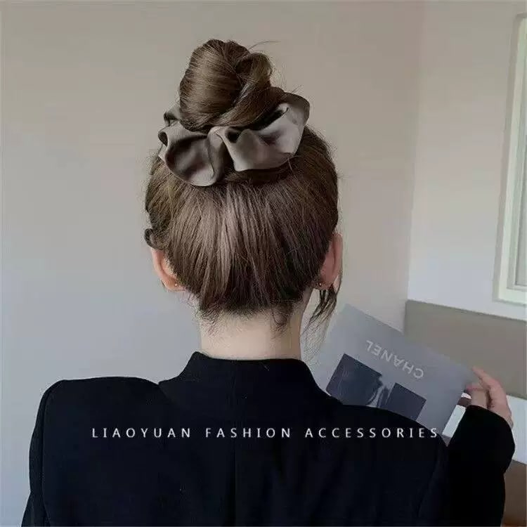Oversized Satin Scrunchies, 2-Pack photo 3
