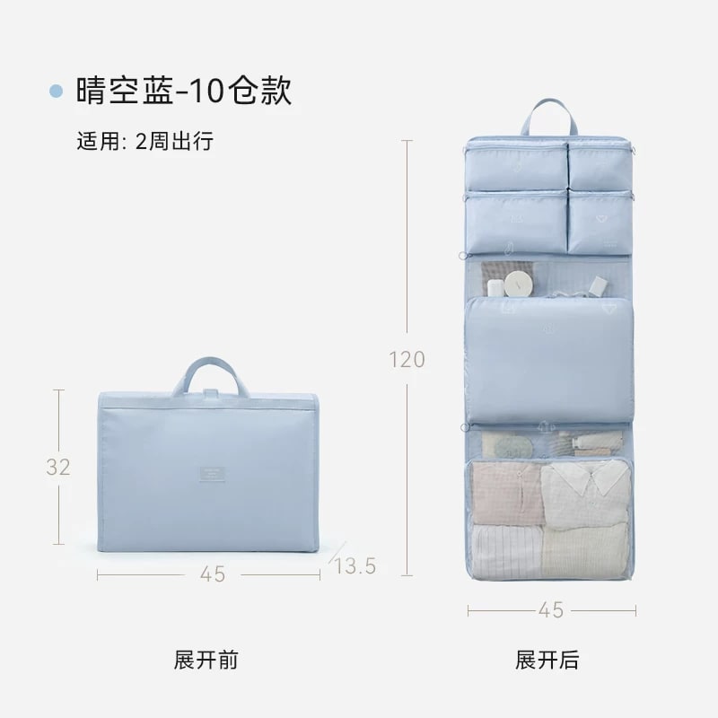 Hanging Travel Wardrobe Organiser for Suitcases photo 3
