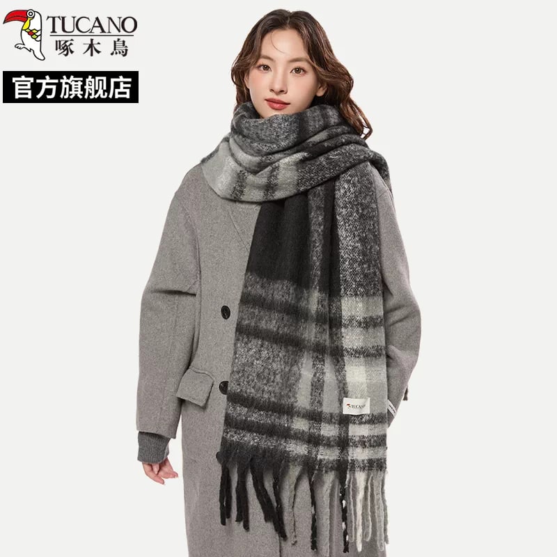 Tucano Checked Knit Winter Scarf — Fashion on G+ Market