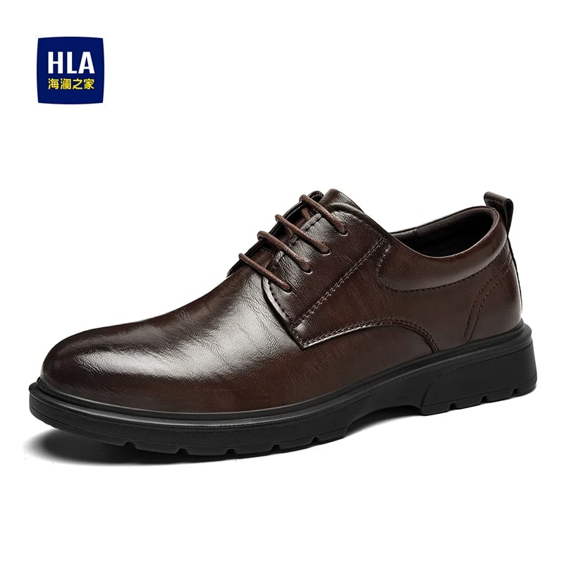 HLA Mens Derby Dress Shoes with Hidden Lift photo 2