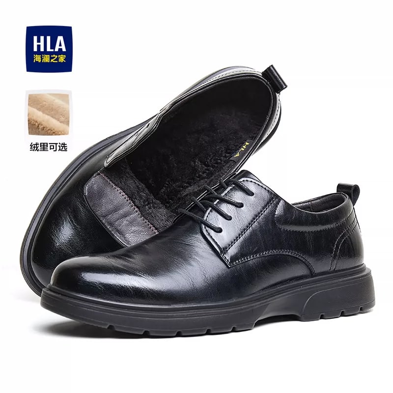 HLA Mens Derby Dress Shoes with Hidden Lift photo 6