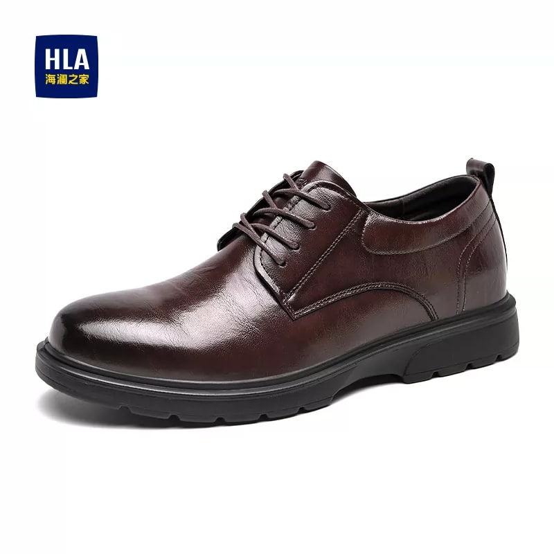 HLA Mens Derby Dress Shoes with Hidden Lift photo 4