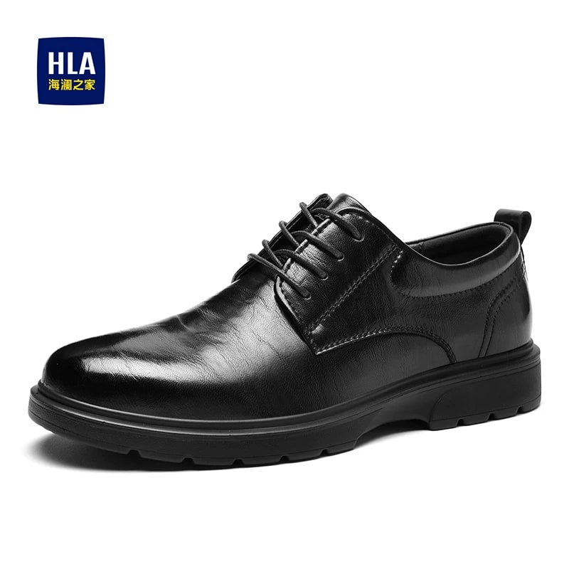 HLA Mens Derby Dress Shoes with Hidden Lift — Fashion on G+ Market