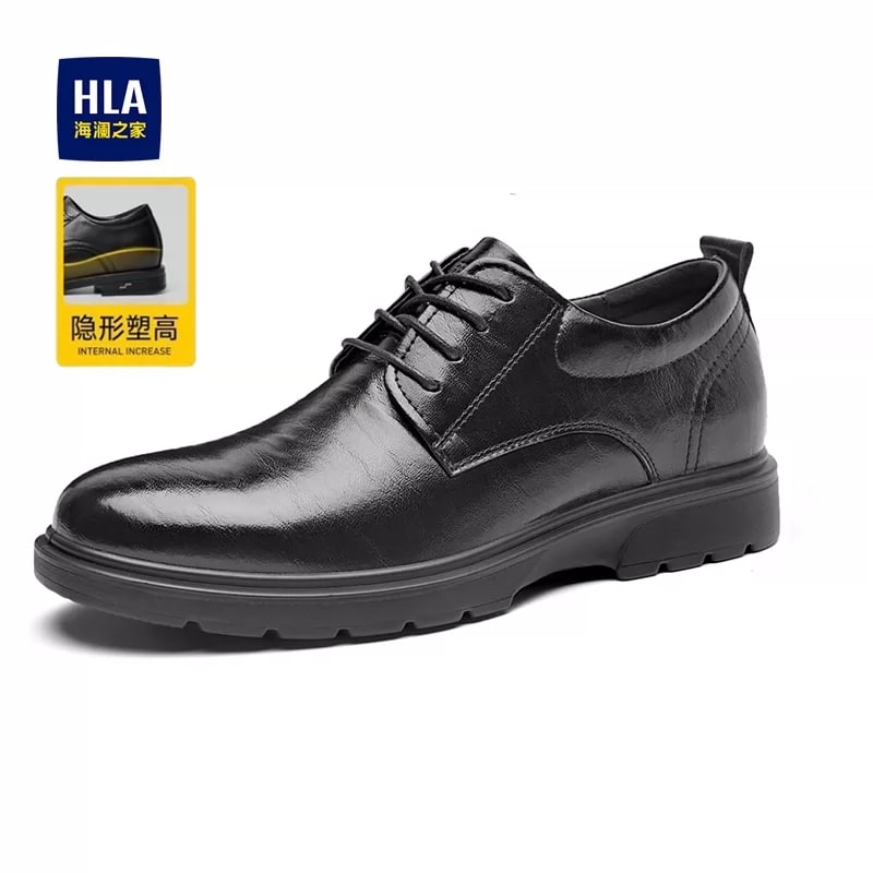 HLA Mens Derby Dress Shoes with Hidden Lift photo 3