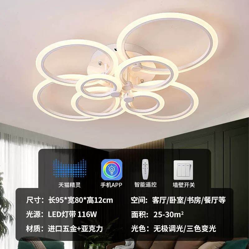 Modern Minimalist Round LED Ceiling Light photo 4