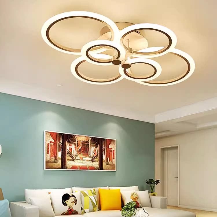 Modern Minimalist Round LED Ceiling Light photo 5
